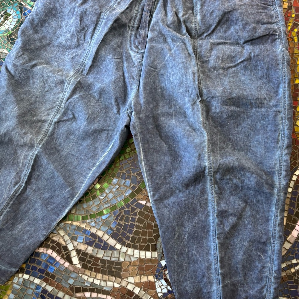 Rundholz Linen Drop Crotch Pants